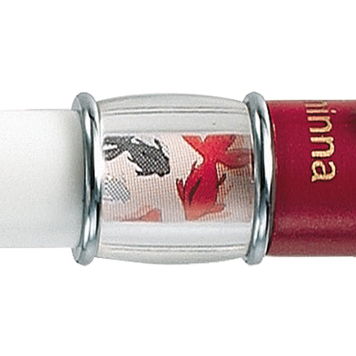Zebra Minna Ballpoint Pen Wine/Goldfish Japanese Pattern Oil-Based - BA26-WR