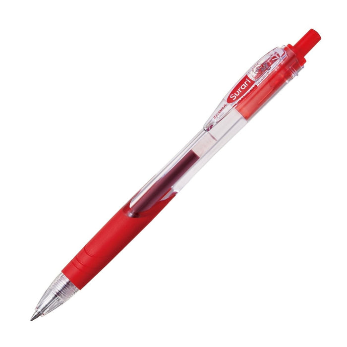 Zebra Red Ballpoint Pen 0.7mm Oil-Based Ink 10 Pack - Zebra B-Bn11-R