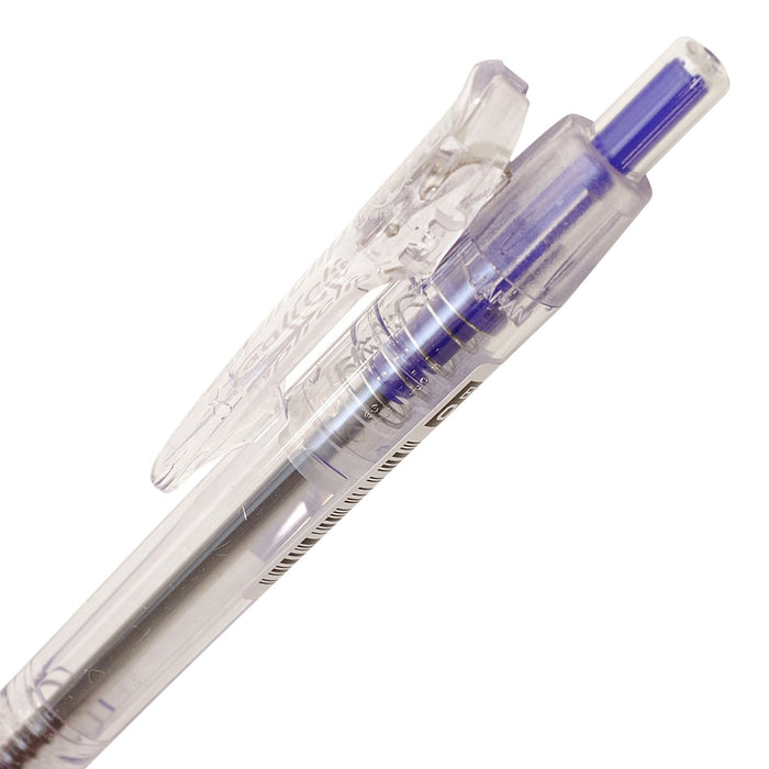 Zebra Blue Oil-Based Ballpoint Pen 0.5 Tip with Tapli Clip 14.3x1.14cm Size