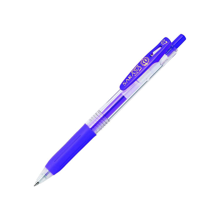 Zebra Sarasa Clip 0.7mm Purple Pen - Single Piece from Zebra Brand