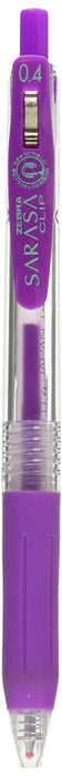 Zebra Sarasa Clip Purple Pen 0.4mm - High-Quality Writing by Zebra