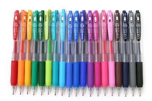 Zebra Sarasa Clip Viridian 0.5mm Gel Ink Pen Zebra Branded Product