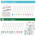 Zebra Clickart Water-Based Pen 12 Color Set Zebra Brand Art Supplies-Kiichin - The #1 Place for Japanese Goods in Your Hand!