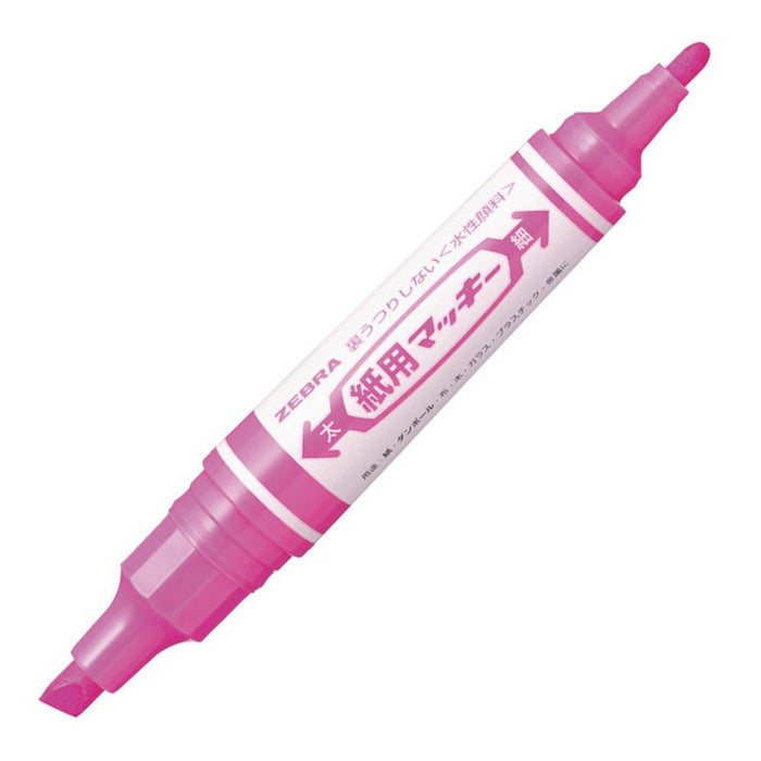 Zebra 10-Pack Pink Mackie Water-Based Pen Set B-WYT5-P