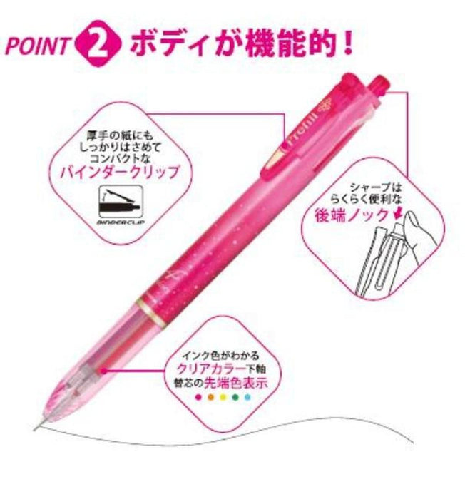 Zebra Prefeel Sarasa Njk-0.5 Purple Ballpoint Pen Refill Pack of 10