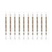Zebra Sarasa Select Ballpoint Pen Refill 0.5mm Lead Brown Pack of 10 B-RNJK5-E-Kiichin - The #1 Place for Japanese Goods in Your Hand!