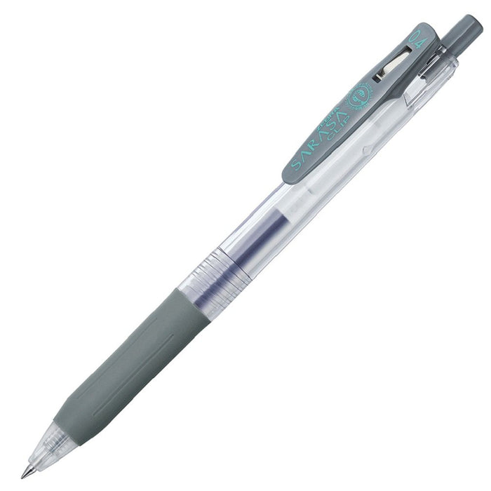 Zebra Sarasa Clip 0.4 Gray Gel Ballpoint Pen Pack of 10 B-Jjs15-Gr|-Kiichin - The #1 Place for Japanese Goods in Your Hand!