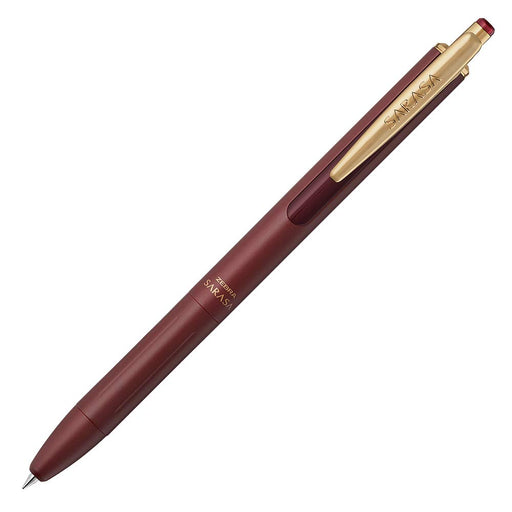 Zebra Sarasa Grand 0.5mm Gel Ballpoint Pen in Vintage Red Black Color-Kiichin - The #1 Place for Japanese Goods in Your Hand!