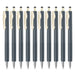 Zebra Sarasanano 0.3mm Dark Gray Gel Ballpoint Pens Pack of 10-Kiichin - The #1 Place for Japanese Goods in Your Hand!