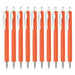Zebra Sarasanano Gel Ballpoint Pen 0.3mm Vermillion Pack of 10-Kiichin - The #1 Place for Japanese Goods in Your Hand!