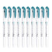 Zebra Mild Liner Brush Highlighter in Mild Smoke Blue 10 Piece Set-Kiichin - The #1 Place for Japanese Goods in Your Hand!