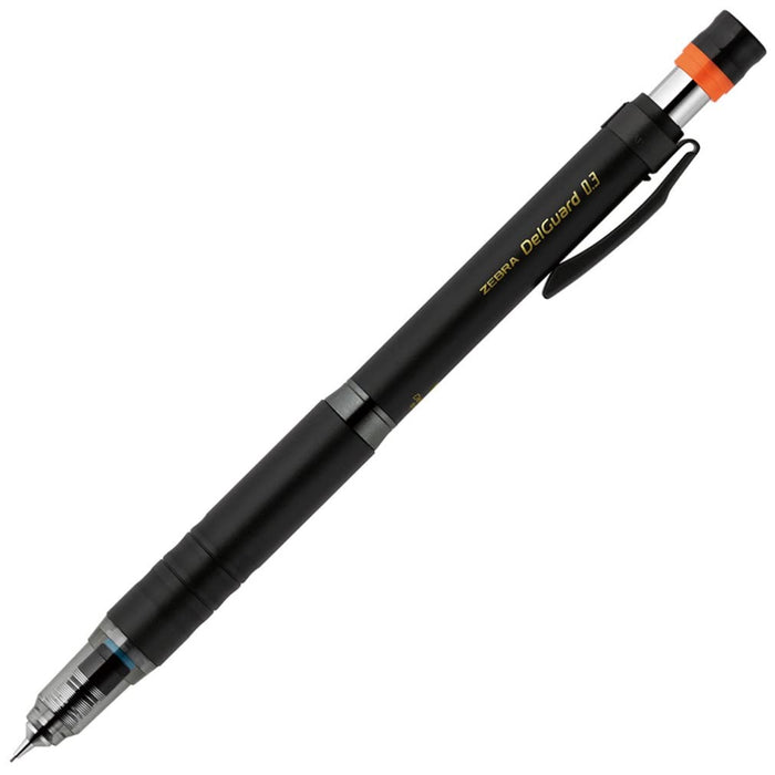 Zebra Delguard LX Mechanical Pencil Black PMAS86-BK with 0.3mm Lead Diameter