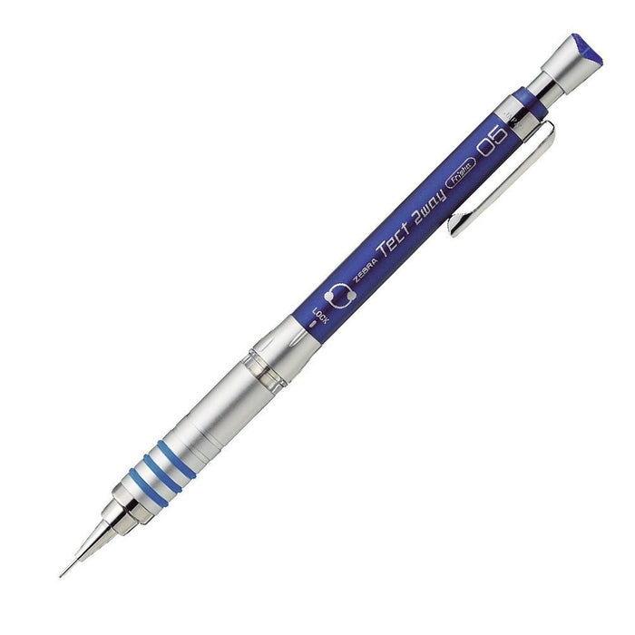 Zebra Tect Two Way Mechanical Pencil 0.5mm Blue - MA41-BL