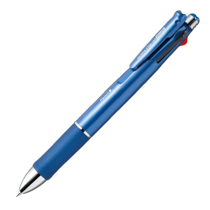 Zebra Multi-Function 4-Color Pen with Sharp Clip-On - Blue P-B4Sa2-Bl