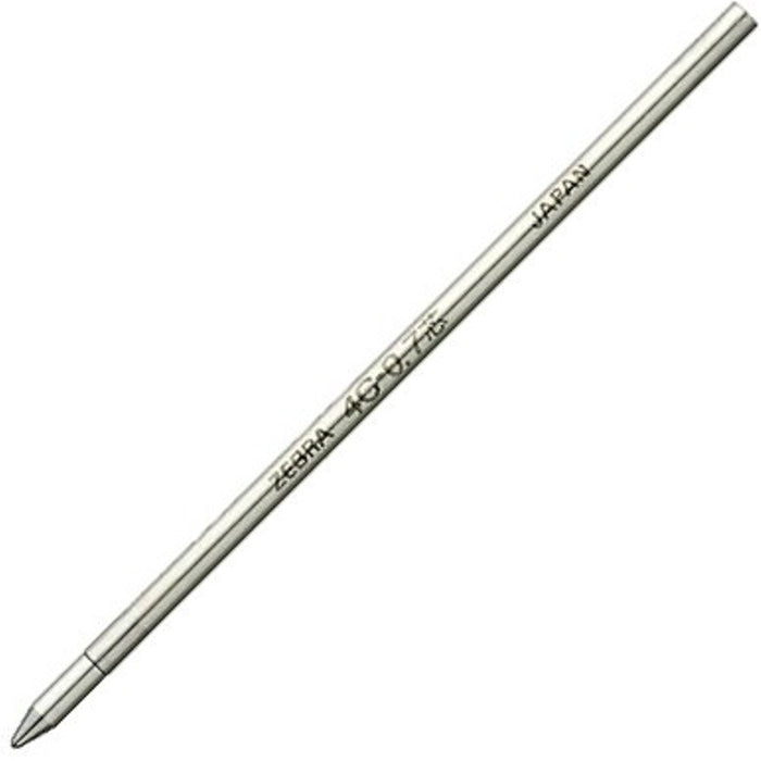 Zebra Black Oil-Based Ballpoint Pen Refill 4C-0.7 10 Pieces Pack Sharbo B-Br-8A-4C-Bk