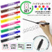 Zebra High Mackie Care Oil-Based 8 Color Refillable Pen- Yyt5-8C-Kiichin - The #1 Place for Japanese Goods in Your Hand!