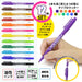 Zebra Mackie Care Extra Fine 12 Colors Oil-Based Refillable Pen-Kiichin - The #1 Place for Japanese Goods in Your Hand!
