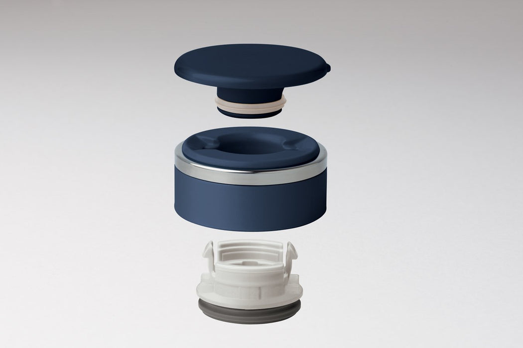 Zojirushi 16Oz Stainless Steel Travel Mug Deep Blue with Tea Filter 0.46L-Kiichin - The #1 Place for Japanese Goods in Your Hand!