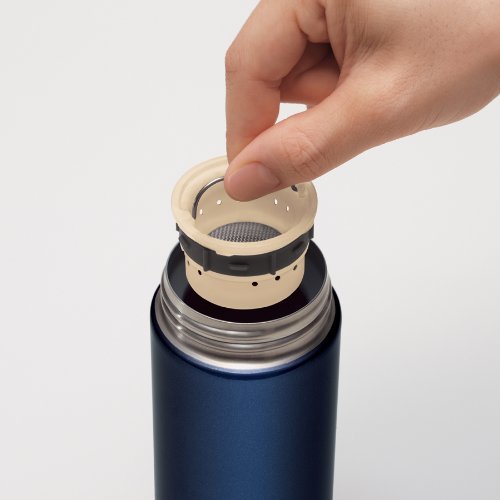 Zojirushi 16Oz Stainless Steel Travel Mug Deep Blue with Tea Filter 0.46L-Kiichin - The #1 Place for Japanese Goods in Your Hand!
