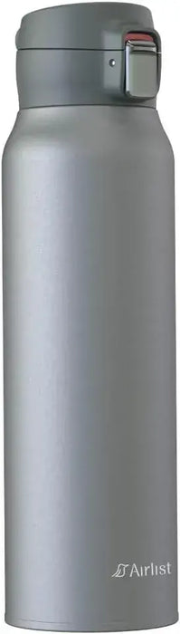 Atlas Insulated One Touch Water Bottle - Gray 800ml - 4573608584136
