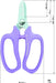 Chikamasa Florist Deluxe Violet Flower Shears MF-9000V Professional Pruning Scissors