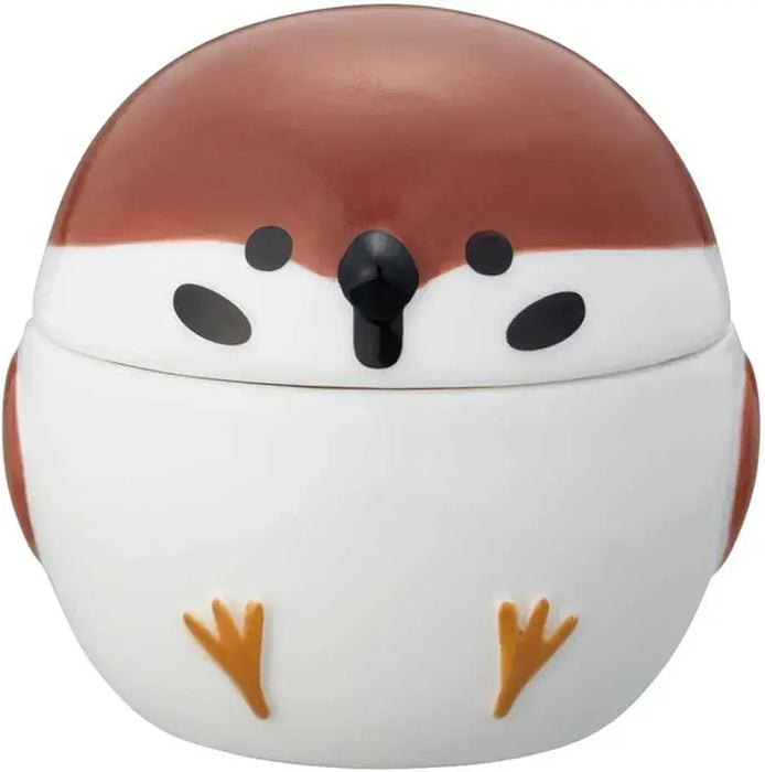 Decole Sparrow Cute Bird Desktop Storage Interior Decor