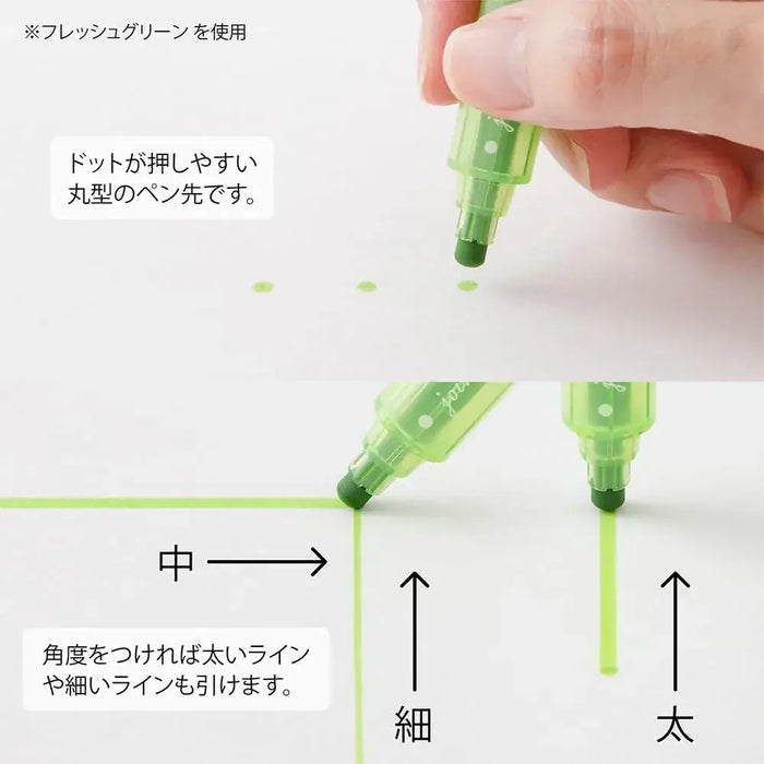 Designphil Midori Dusty A Water Based Connecting Pen