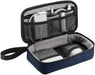 Elecom Travel Gadget Pouch Organizer - Navy Single - 4549550164726