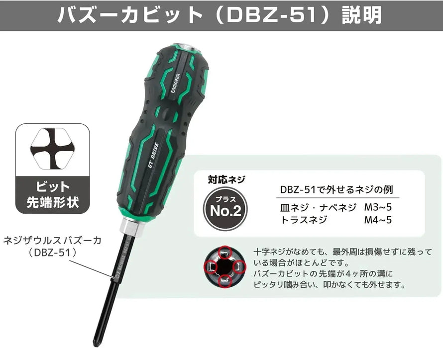 Engineer Screwsaurus GT Drive Pink Black No 2 DZ 71P