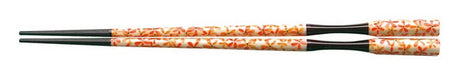 Fukui Craft PBT Hexagonal Chopsticks 22.5cm Flower Dragonfly
