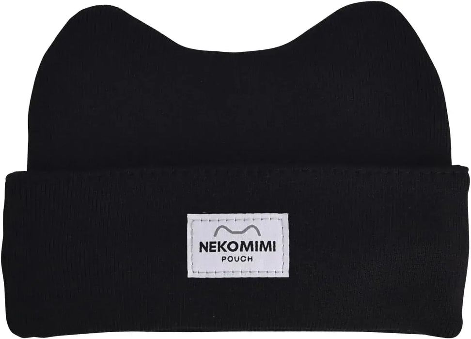 Gakken Sta Ful Cat Ear Pen Case Pen Pouch for Notebooks - Black 190x140x27mm - 4905426713465