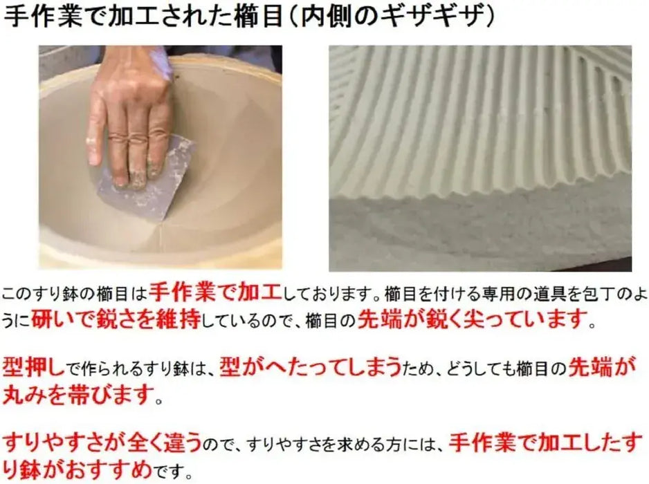 Genju Seitojo Motoshi Ishimi Silicone Mortar and Pestle Set