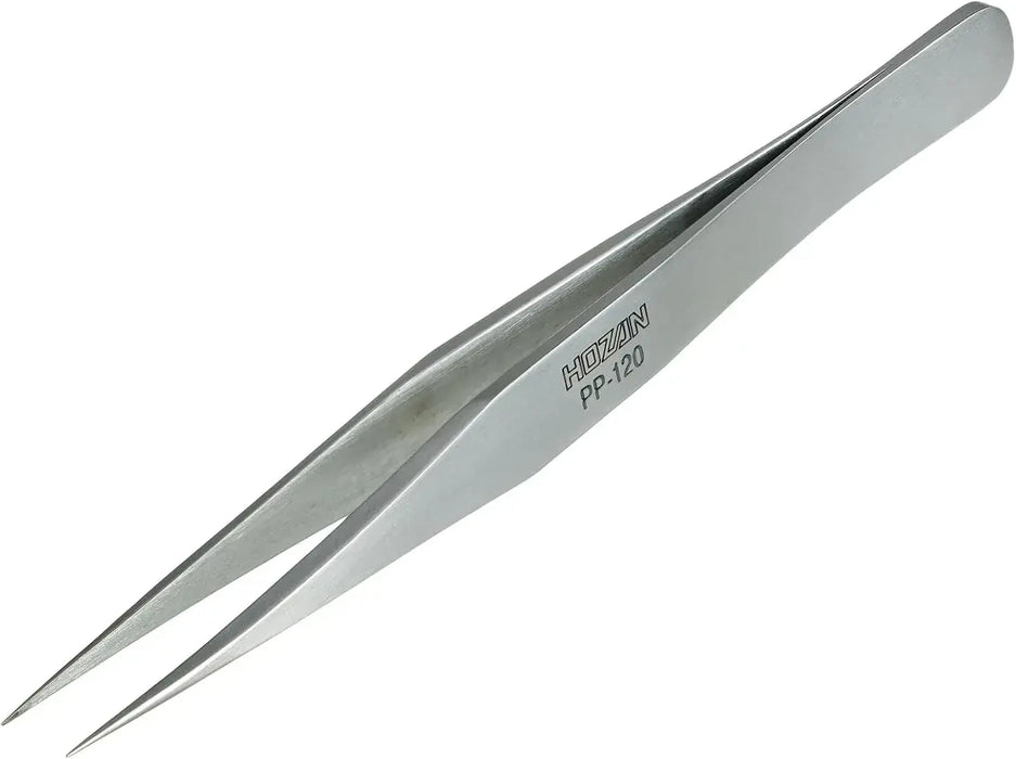 Hozan Titanium Tweezers - Straight/Pre-Curved - 4962772131206