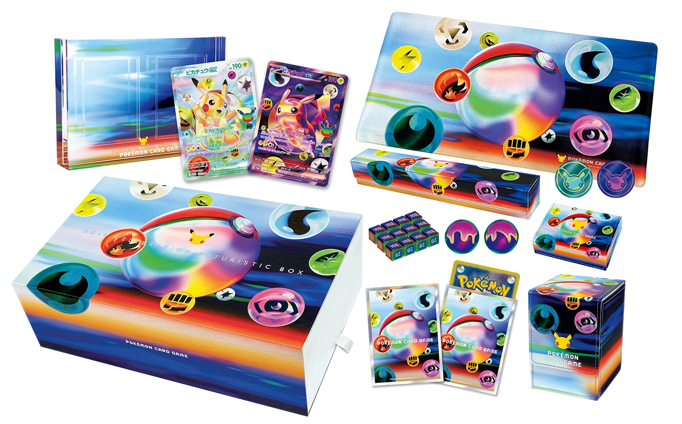 Pokémon Card Game MEGA 30th CELEBRATION FUTURISTIC Exclusive Special B