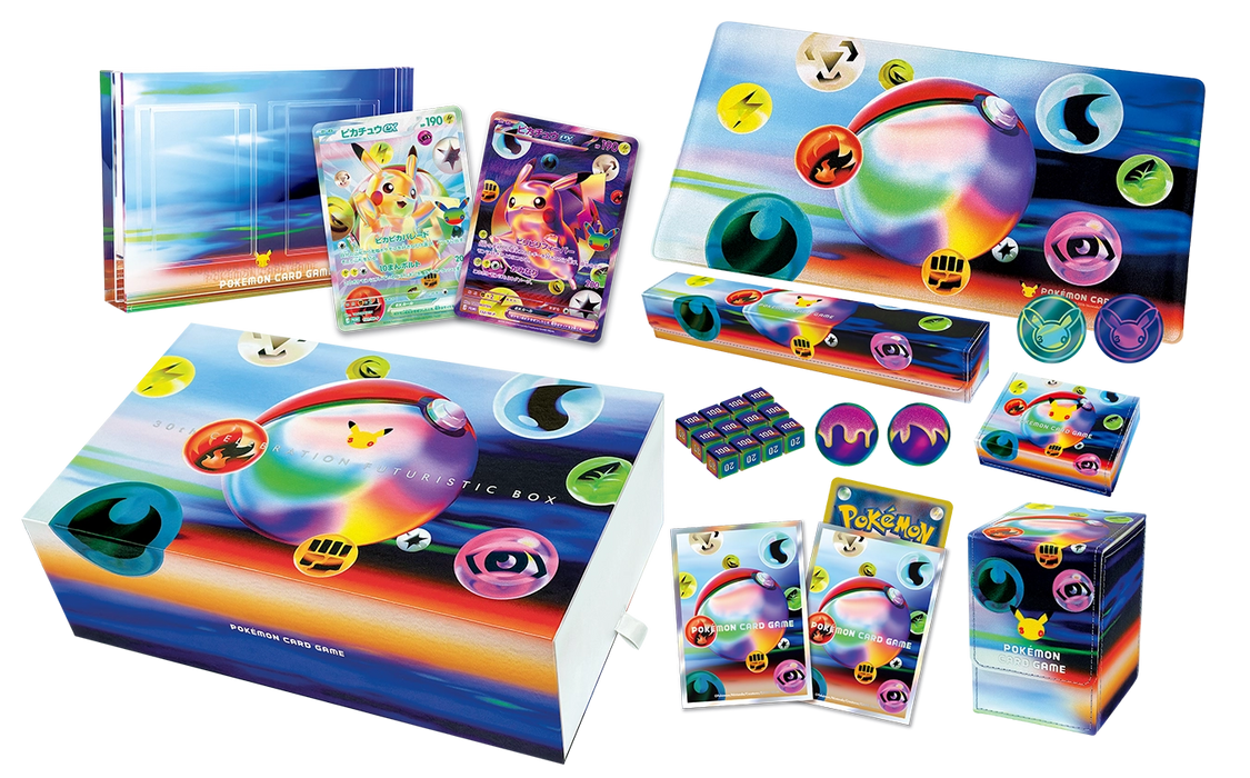 Pokémon Card Game MEGA 30th CELEBRATION FUTURISTIC Exclusive Special Box Set