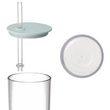 KINTO   Bonbo Straw Cup 200ml Blue Gray - Baby Shower Gift Dishwasher Safe