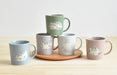 Ippinsha ChacoChaco Mug 10.1 fl oz Blue Durable Ceramic Cup