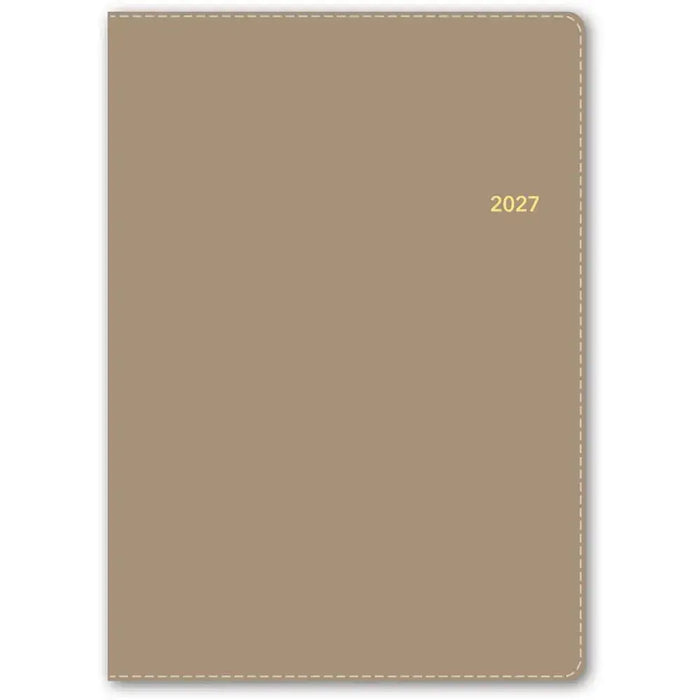 JMAM 2027 Weekly Memo Notebook - Greige Ruled Notes - 4900855351639