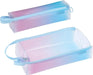 Kokuyo Campus Pencil Case with Tray for Easy Viewing - Sky Blue - 4901480434889