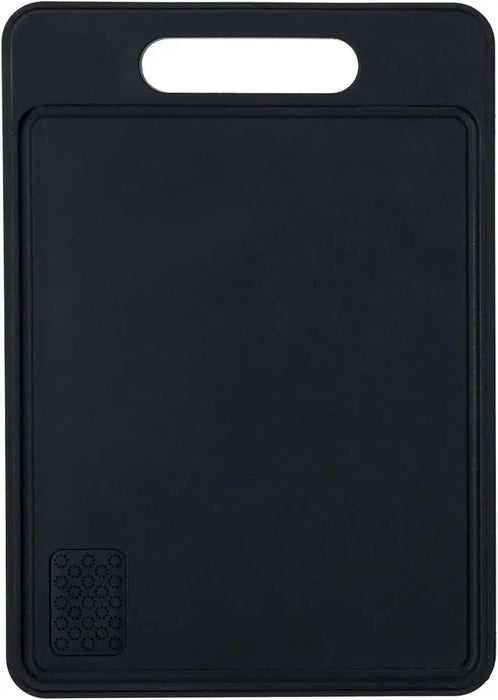 Latuna Antibacterial Dishwasher Safe Non-Slip Cutting Board - Black Grater 33.5x23.5cm - 4573114832196