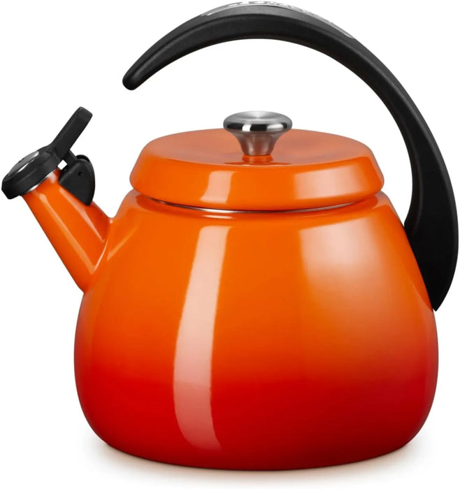 Le Creuset Crochet Kettle 0.7 Gallon Cherry Red Gas Induction Compatible Le Creuset - Flame 2.1L
 - 0630870354813