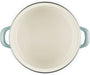 Le Creuset Enameled Steel Petite Stockpot 3.8 Quart Sea Salt Le Creuset