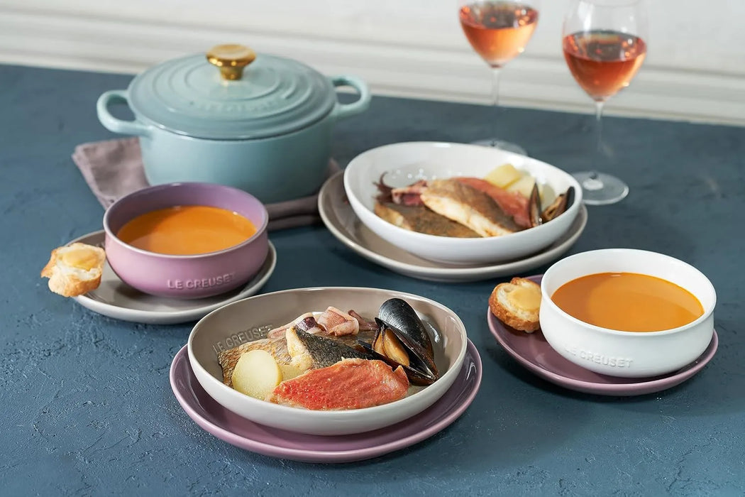 Le Creuset Flora Ball 19.7 fl oz Mauve Pink Heat and Cold Resistant Le Creuset