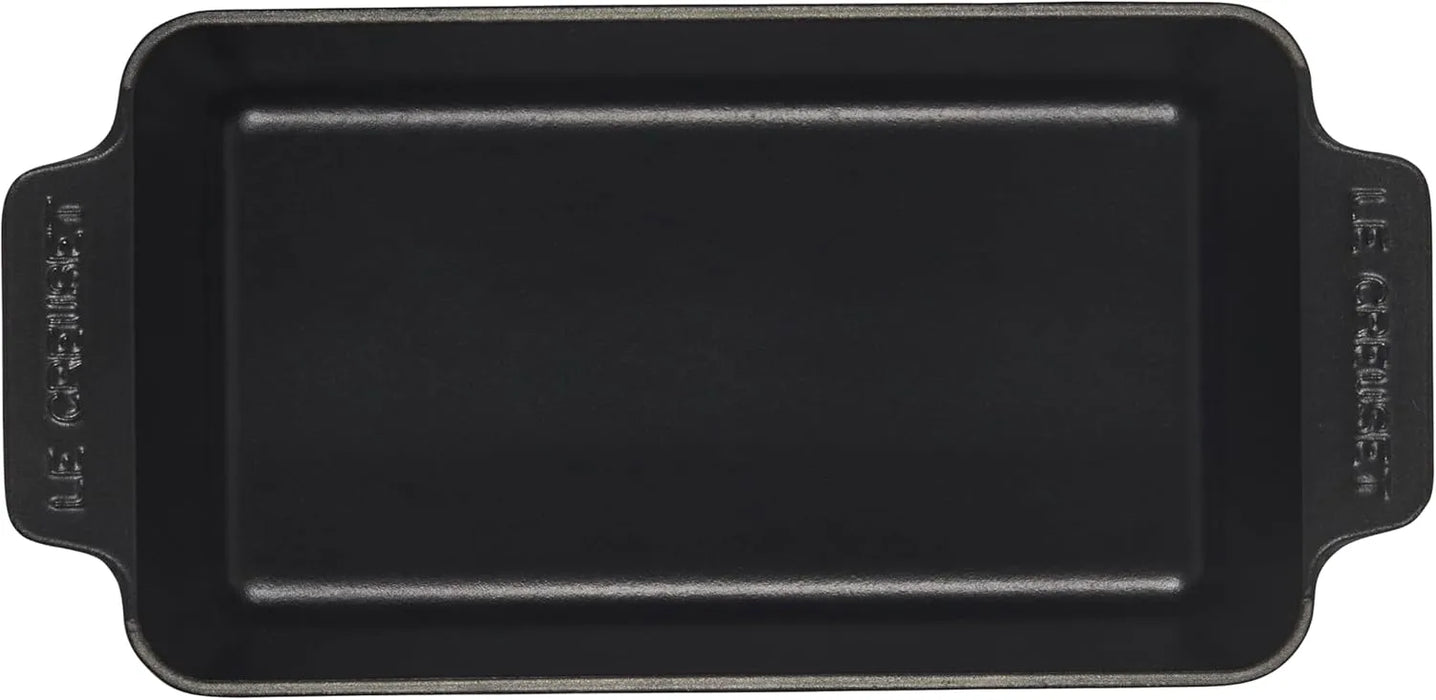 Le Creuset Loaf Pan 9.1 Inch Matte Black Enameled Bread Cake Pan Oven Safe Le Creuset