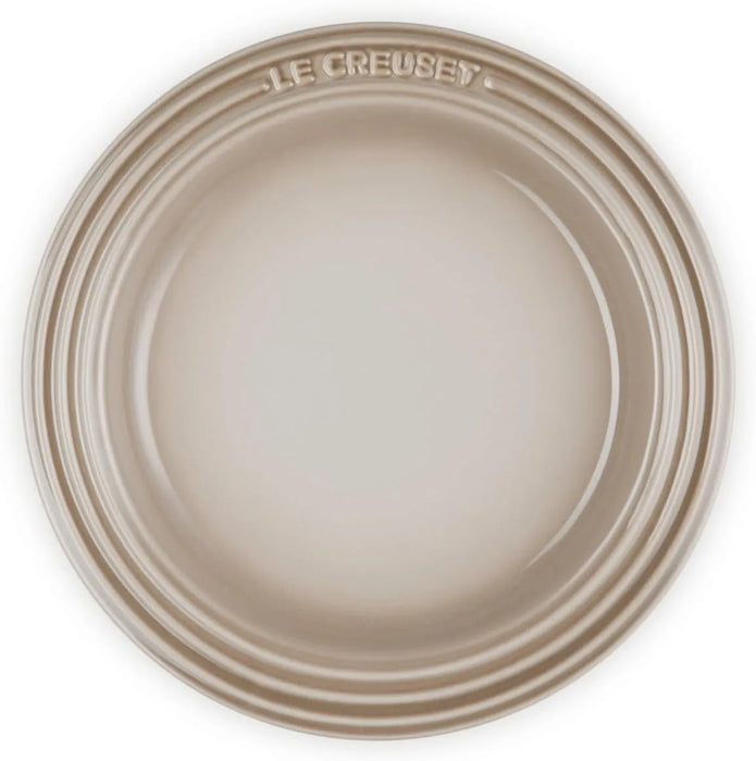 Le Creuset Nutmeg 7.1 Inch Heat Resistant Plate Microwave Oven Safe Le Creuset
