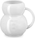 Le Creuset Snowman Mug 11.8 fl oz Heat and Cold Resistant White Raster Le Creuset