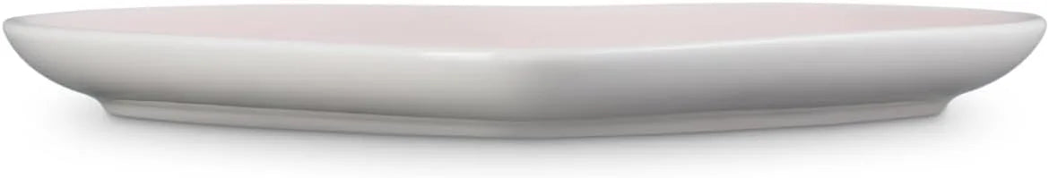 Le Creuset Sphere Heart Plate 9.1 Inch Shell Pink Heat and Cold Resistant Le Creuset