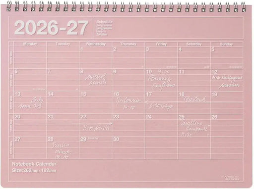 Mark's 2026 Planner Schedule Book Monthly Calendar Notebook