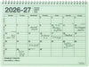 Mark's 2026 Planner Schedule Book Monthly Calendar Notebook - Green - 4550045160314