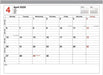 Mark's 2026 Planner Schedule Book Monthly Calendar Notebook